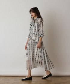 GRACE CONTINENTAL ハートストライプワンピース