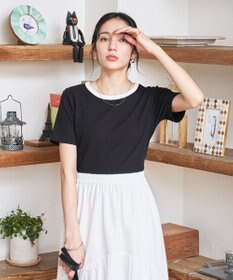 WEGO 【洗える/SML】コンパクトリブT