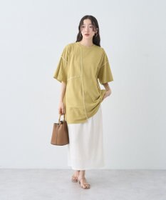 earth music&ecology 選べる丈カットナロースカート