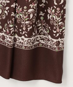 自由区 S 【ウエストゴム・洗える】ERICAパネルプリント スカート