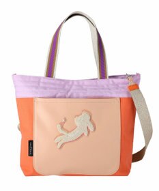 tsumori chisato CARRY キラミックスコンビ トートバッグ 2wayショルダー A4収納 ネコ