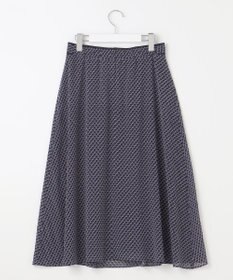 J.PRESS LADIES S 【洗える】 Geometric Print スカート