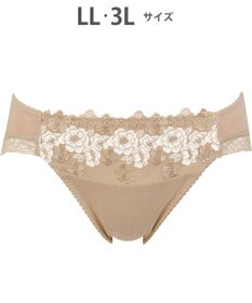 Wing ショーツ KB2060とペア 綿混素材（身生地部） やさしいはきごこち ナチュラルアップブラ はきこみ丈あさめ KF3360 ウイング／ワコール