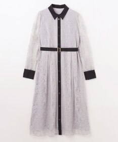 GRACE CONTINENTAL レーススパンコールワンピース