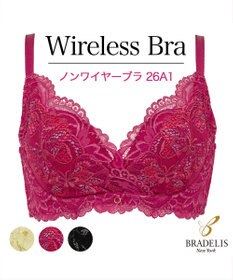 BRADELIS New York 【BRADELIS New York】　ノンワイヤーブラ26A1 ブラデリス 補正下着 補整 ブラジャー