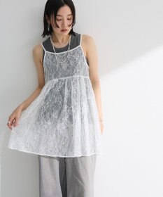 Green Parks 前後２ＷＡＹレーススパンコールビスチェ