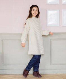 組曲 KIDS 【150-160㎝】ダイヤキルト ワンピース