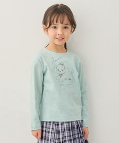 ANY KIDS 【一部店舗/WEB限定】【綿100%】プリント 長袖Tシャツ