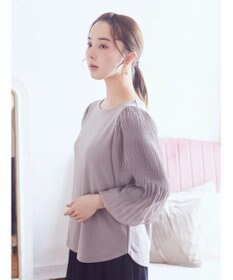 earth music&ecology マジョリカプリーツプルオーバー