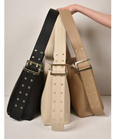 LA BAGAGERIE 【MONICA】ベルトデザインA4トート