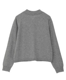 earth music&ecology 【予約】襟付きアーガイルニットカーディガン