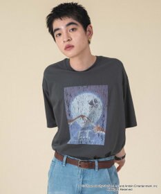 WEGO 【新柄追加/E.T/ユニセックス着用ITEM/SMLサイズ展開】E．T．グラフィックT（S）