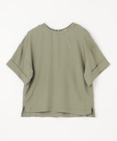 NAVE 【ReNAVE・セットアップ可/洗える/UVケア/接触冷感】フィブリルシャンブレー Tブラウス