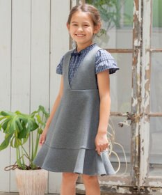 組曲 KIDS 【110-140㎝】【前後着用可】2WAY ジャンスカ