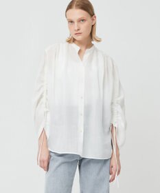 BEIGE， LILAC / シアーブラウス