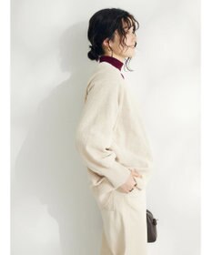 CRAFT STANDARD BOUTIQUE 洗えるコードモールＶネックプルオーバー