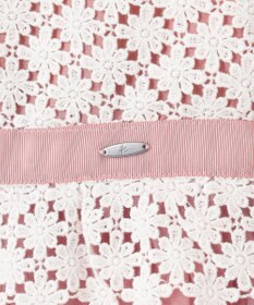 組曲 KIDS 【110-140㎝】フラワーレース ドレス