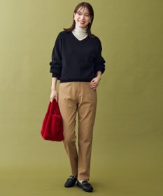 ANY 【8色展開】Vネックデイリーニット