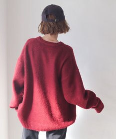 WEGO 【ユニセックス着用ITEM/MLサイズ展開/25年秋冬新作】ファジーグラフィックプルオーバー
