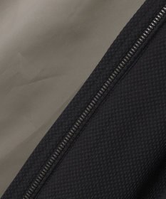 GOTAIRIKU 仕事で着られる【シワになりにくい/洗える/ストレッチ/吸水速乾】バブルテック フーデッドブルゾン