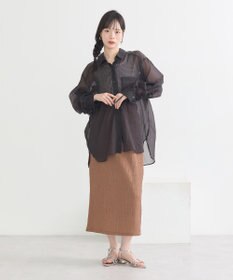 earth music&ecology 選べる丈カットナロースカート