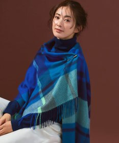 23区 【VERY掲載】カシミヤ チェック ストール