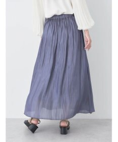 earth music&ecology シャイニーギャザースカート