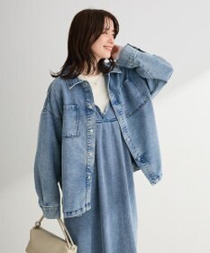 Green Parks デニムシャツブルゾン