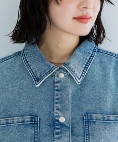 Green Parks デニムシャツブルゾン