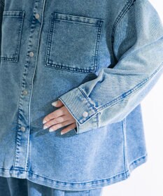 Green Parks デニムシャツブルゾン