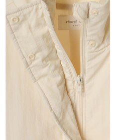 Green Parks 中わたスタンドカラーミドル丈ブルゾン