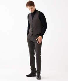 JOSEPH ABBOUD 【キングサイズ】ツィーディジャージー ベスト