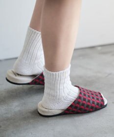 LOOM&SPOOL GeoVis吊り込みスリッパ