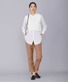 ICB 【セットアップ対応・洗える】 LooseWeave テーパードパンツ