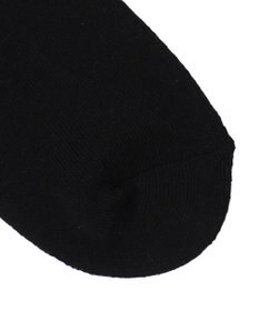 WEGO カラーロゴ刺繍アンクルパイルソックス