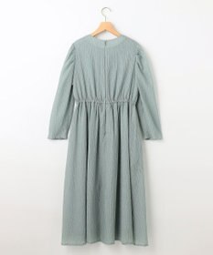 組曲 シャーリングライクシフォン ワンピース