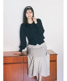 earth music&ecology 前後２ＷＡＹちびパールボタンカーディガン