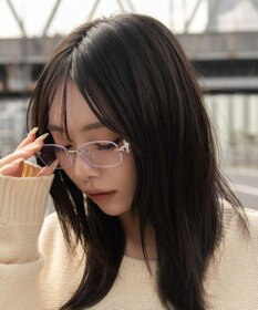 WEGO チャームリムレスアイウェア