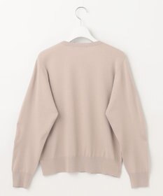 J.PRESS LADIES 【洗える】レーヨンエリートストレッチ クルーネック カーディガン