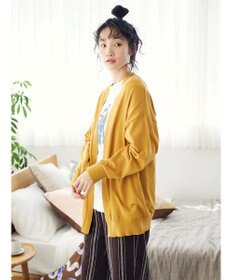 CRAFT STANDARD BOUTIQUE 強撚綿ニットカーディガン