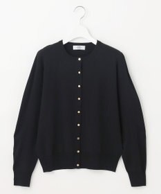 J.PRESS LADIES 【洗える】レーヨンエリートストレッチ クルーネック カーディガン