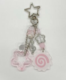 WEGO ぐるぐるビーズキーホルダー