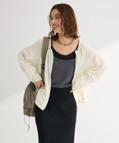 Green Parks ドロストネックシアーブルゾン