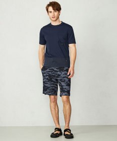 JOSEPH ABBOUD MOUNTAIN 【UNISEX】ASHA_OGリップコンビＴシャツ