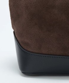 TOPKAPI 【TREASURE TOPKAPI】スエード レザーコンビ ワンショルダーバッグ チャーム付き