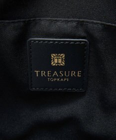 TOPKAPI 【TREASURE TOPKAPI】スエード レザーコンビ ワンショルダーバッグ チャーム付き