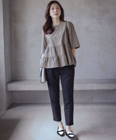 組曲 S 【ご好評につき追加生産！】ジョーゼットジャージースタイルアップ パンツ