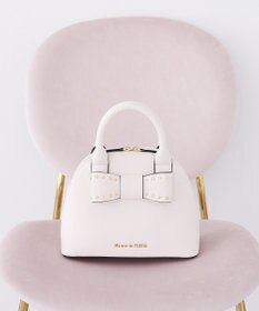 Maison de FLEUR リボンハーフムーン２Ｗａｙバッグ