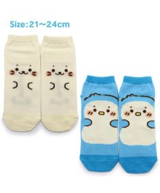 Mother garden しろたん スニーカー靴下 2足セット 《しろたん顔ぼん/らむね》