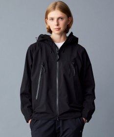 JOSEPH ABBOUD MOUNTAIN 【ECO撥水/耐水性/透湿防水素材/ストレッチ/軽量】ボイルドポリエステル3レイヤー マウンテンパーカー